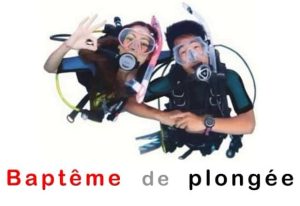 Baptême de plongée